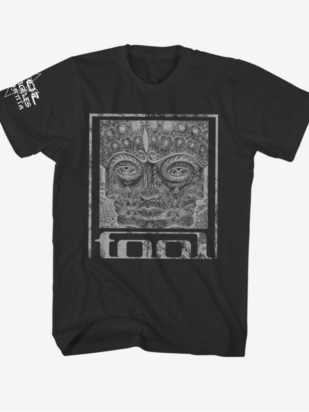 Hot Topic Tool 10,000 Days Face Black Tee Graphic